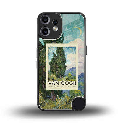 Cypresses back phone cover | glass case for cmf nothing phone 2 pro