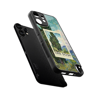 Cypresses sleek cmf nothing phone 2 pro cover with tempered glass back and TPU edges