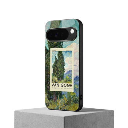 Cypresses google pixel 10 pro xl mobile cover | shockproof glass phone case
