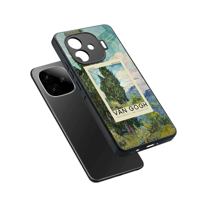 Cypresses sleek iqoo neo 10r 5g cover with tempered glass back and TPU edges