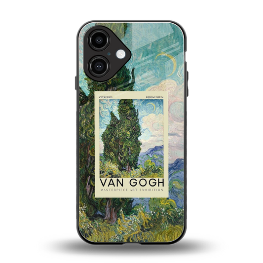 Cypresses Phone Case for Iphone 16 | Glass Case