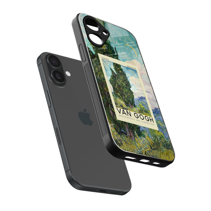 Cypresses Phone Case for Iphone 16 | Glass Case