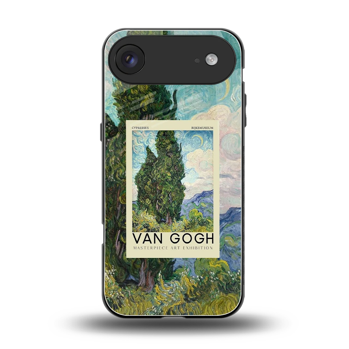 Cypresses back phone cover | glass case for iphone air