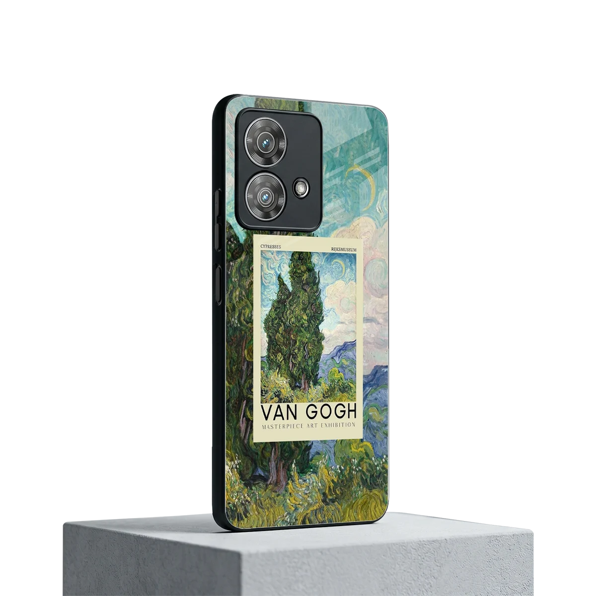 Cypresses motorola edge 40 neo 5g mobile cover | shockproof glass phone case