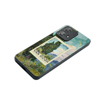 Cypresses stylish phone case for motorola edge 40 neo 5g | glossy glass and slim fit