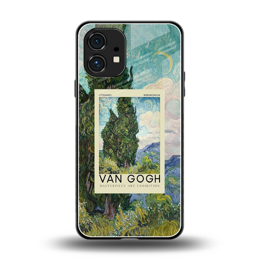 Cypresses back phone cover | glass case for nothing phone 1