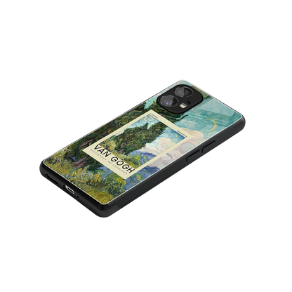 Cypresses stylish phone case for nothing phone 1 | glossy glass and slim fit