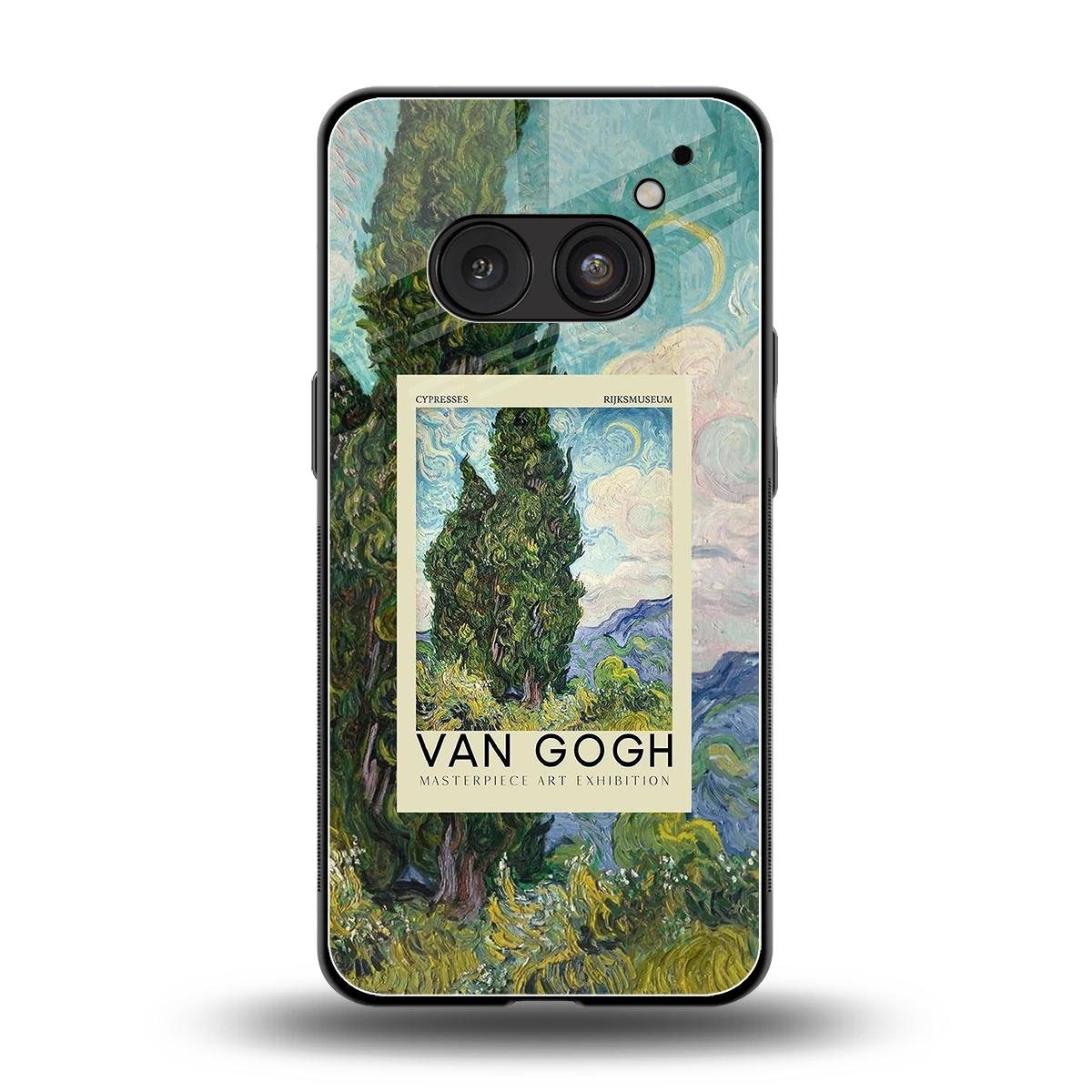 Cypresses back phone cover | glass case for nothing phone 2a