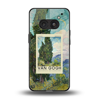 Cypresses back phone cover | glass case for nothing phone 2a