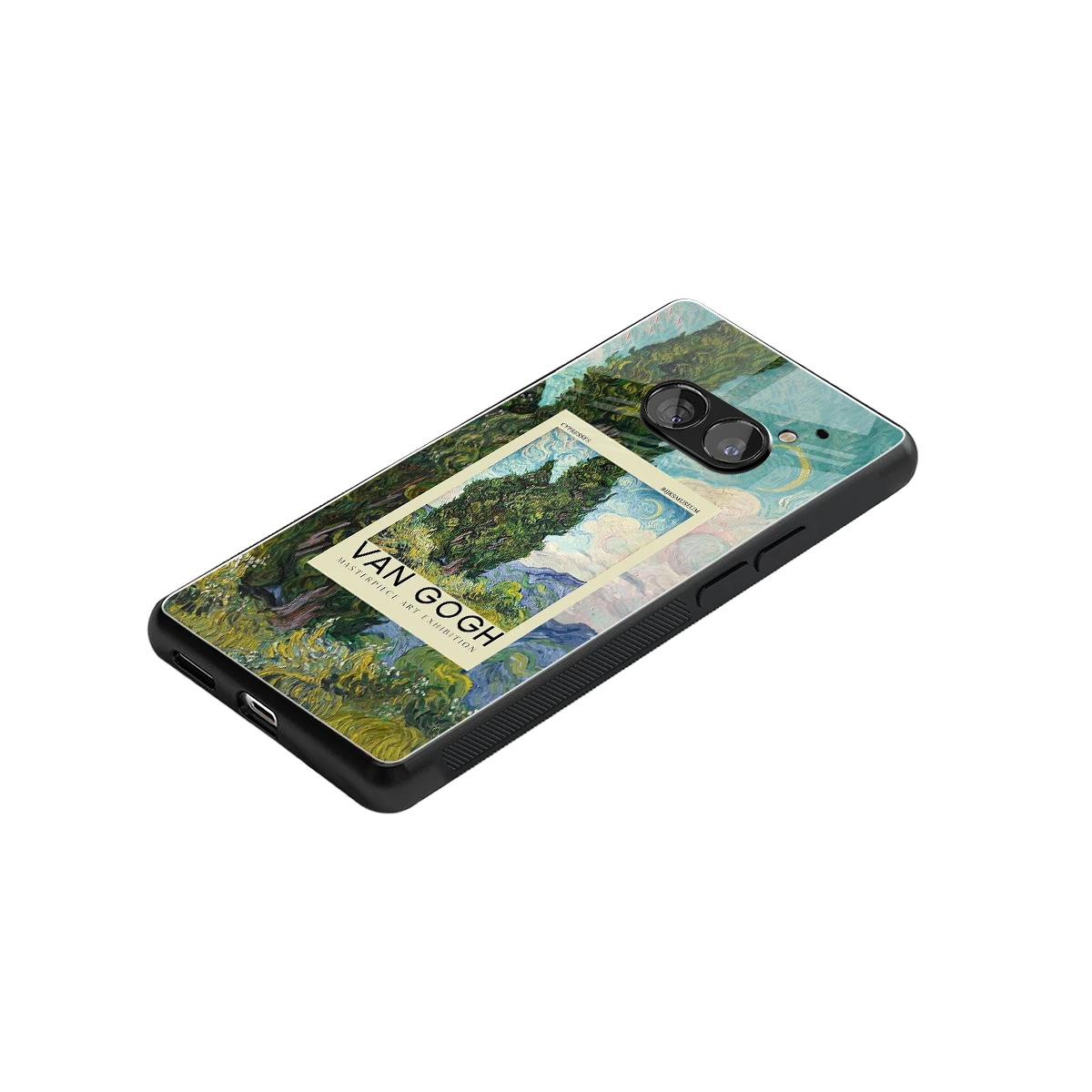Cypresses stylish phone case for nothing phone 2a | glossy glass and slim fit