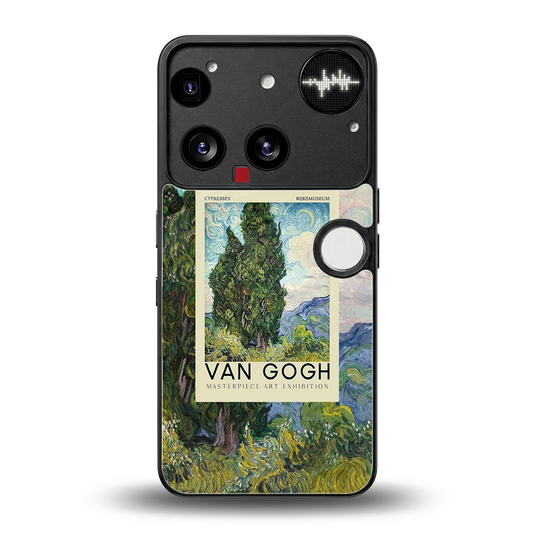 Cypresses back phone cover | glass case for nothing phone 3