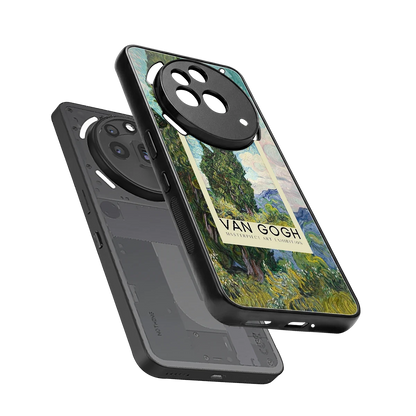 Cypresses sleek nothing phone 3a pro cover with tempered glass back and TPU edges