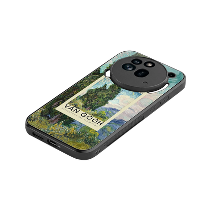 Cypresses stylish phone case for nothing phone 3a pro | glossy glass and slim fit