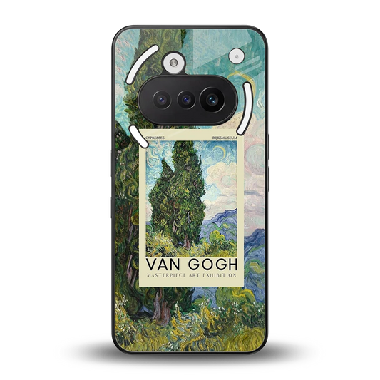 Cypresses back phone cover | glass case for nothing phone 3a