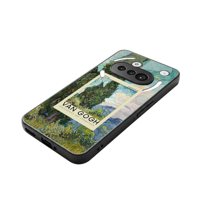 Cypresses stylish phone case for nothing phone 3a | glossy glass and slim fit