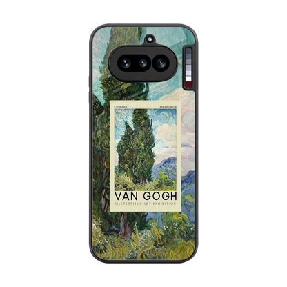 Cypresses back phone cover | glass case for nothing phone 4a