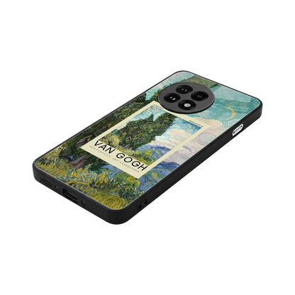 Cypresses stylish phone case for oneplus 13r | glossy glass and slim fit