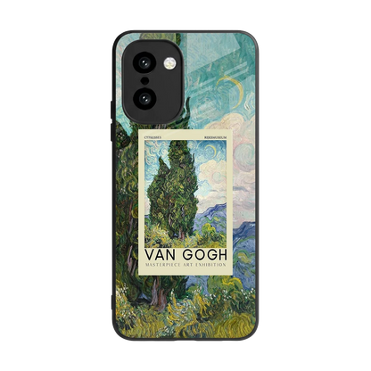 Cypresses back phone cover | glass case for oneplus 15r