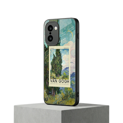 Cypresses oneplus 15r mobile cover | shockproof glass phone case
