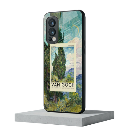 Cypresses oneplus nord 2 mobile cover | shockproof glass phone case