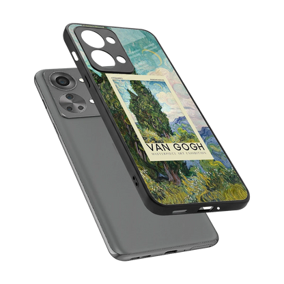 Cypresses sleek oneplus nord 2t cover with tempered glass back and TPU edges