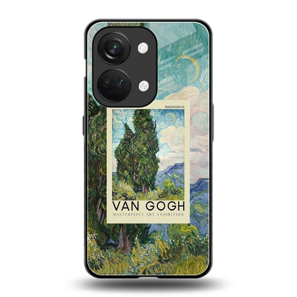 Cypresses back phone cover | glass case for oneplus nord 3