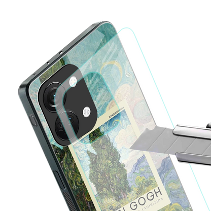 Cypresses stylish phone case for oneplus nord 3 | glossy glass and slim fit