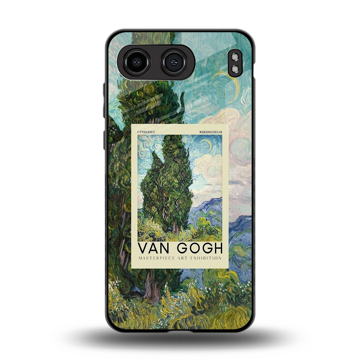 Cypresses back phone cover | glass case for oneplus nord 4