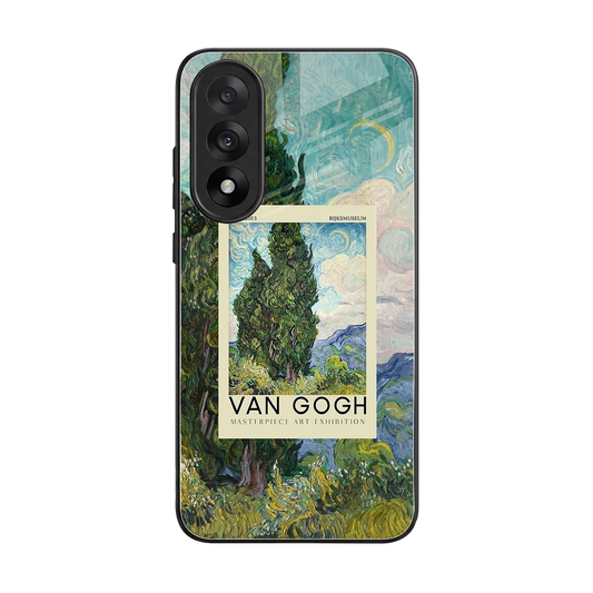 Cypresses back phone cover | glass case for oneplus nord 5