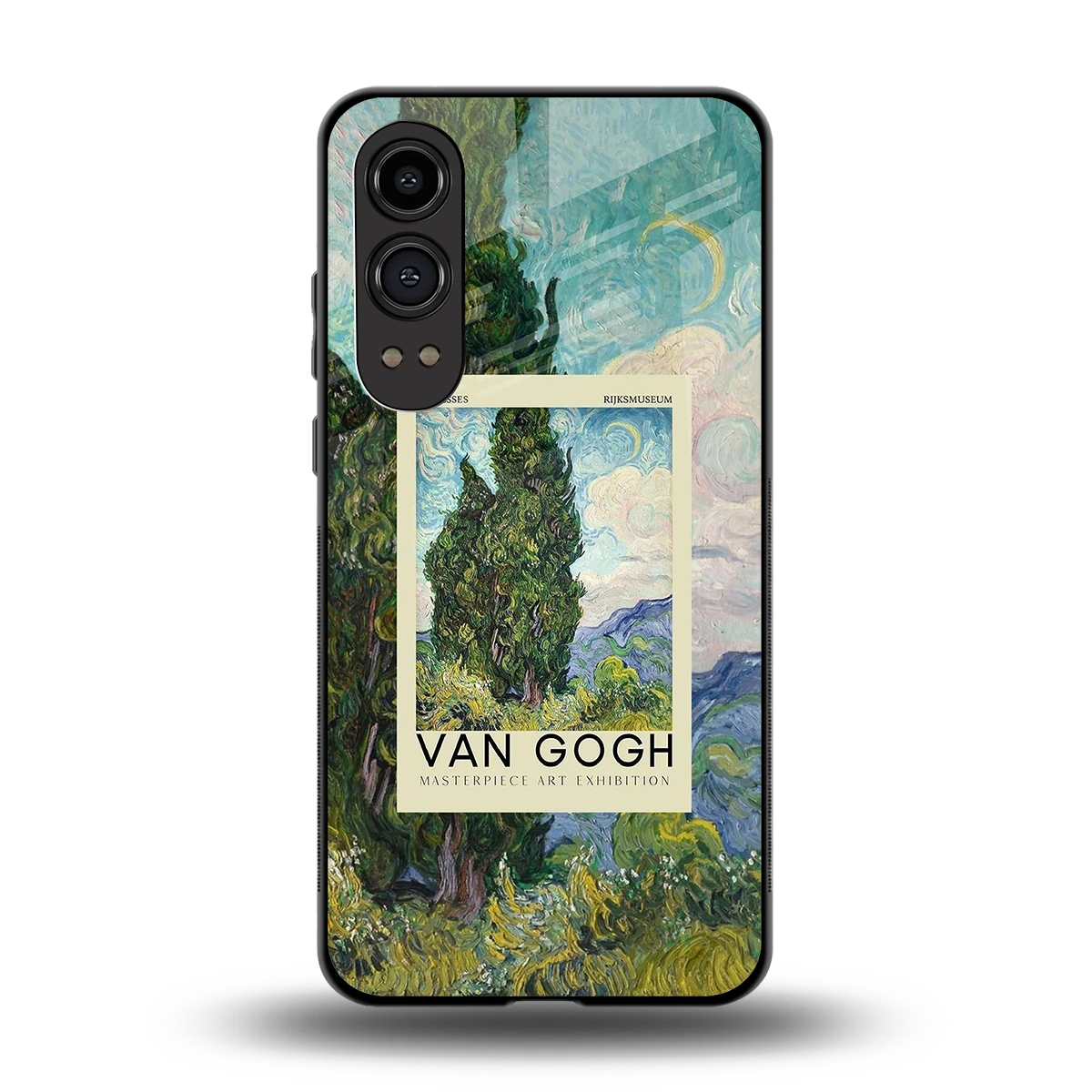 Cypresses back phone cover | glass case for oneplus nord ce 4 lite