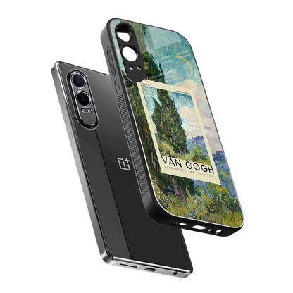 Cypresses sleek oneplus nord ce 4 lite cover with tempered glass back and TPU edges