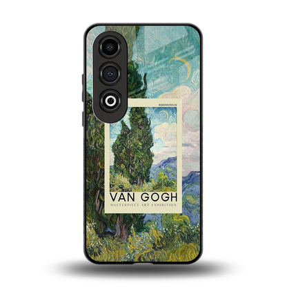 Cypresses back phone cover | glass case for oneplus nord ce 4