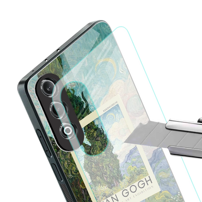 Cypresses stylish phone case for oneplus nord ce 4 | glossy glass and slim fit