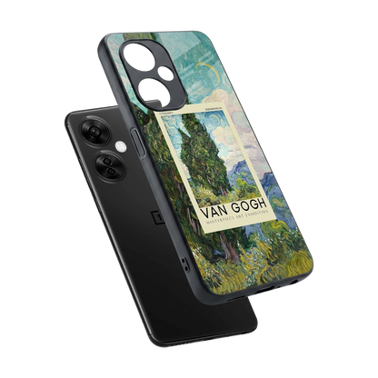 Cypresses sleek oneplus nord ce 3 lite cover with tempered glass back and TPU edges