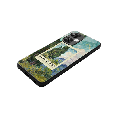 Cypresses stylish phone case for oneplus nord ce 3 lite | glossy glass and slim fit