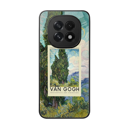 Cypresses back phone cover | glass case for oppo f29 5g