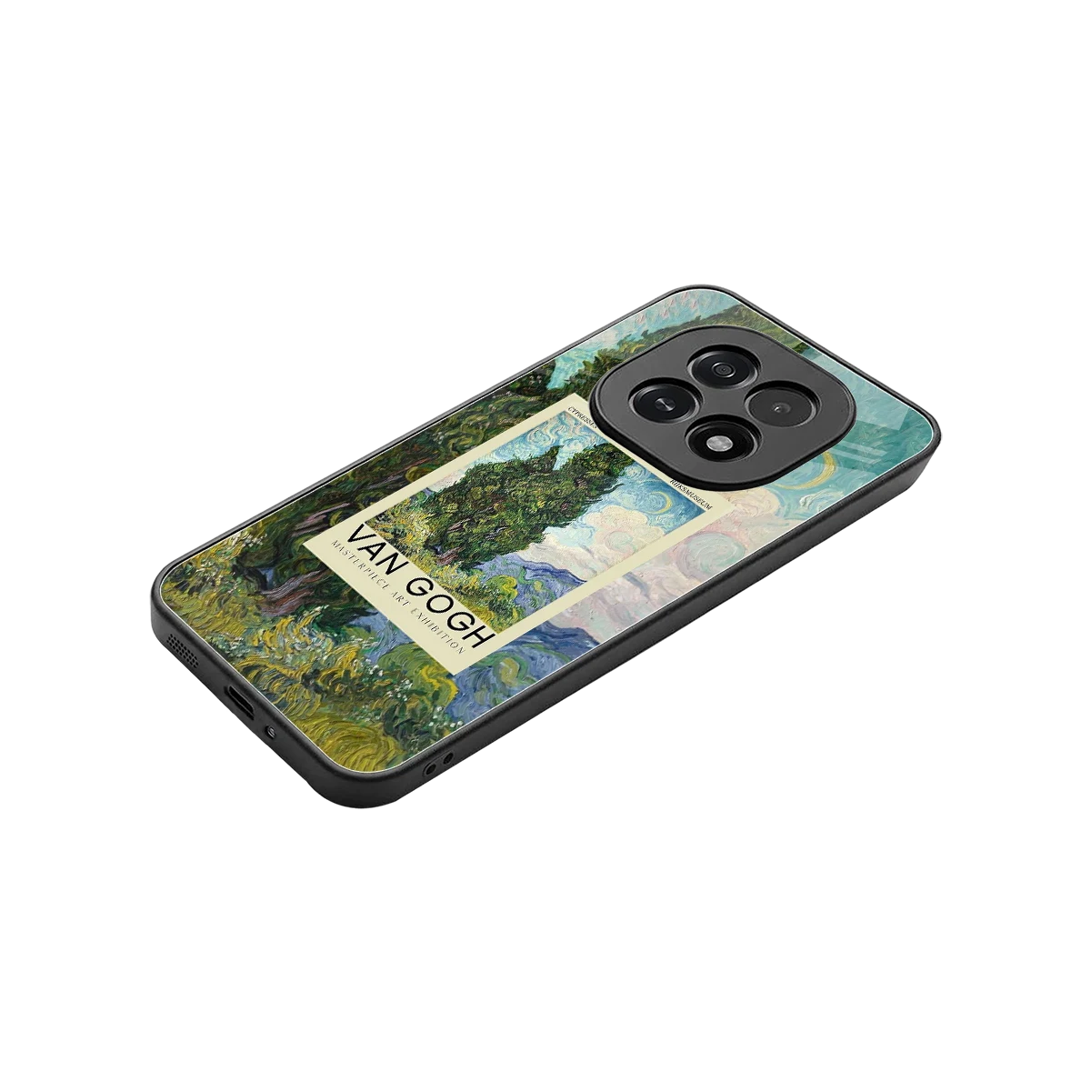 Cypresses stylish phone case for oppo f29 5g | glossy glass and slim fit