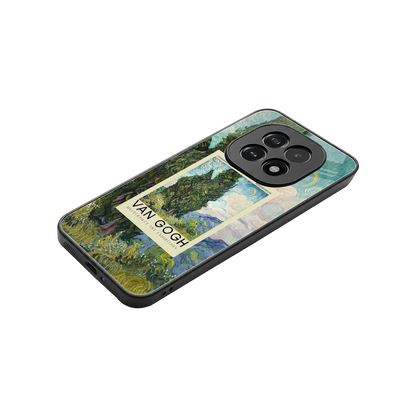 Cypresses stylish phone case for oppo f29 5g | glossy glass and slim fit