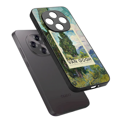 Cypresses sleek oppo f31 pro 5g cover with tempered glass back and TPU edges