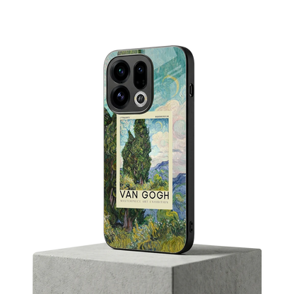 Cypresses oppo find x9 mobile cover | shockproof glass phone case