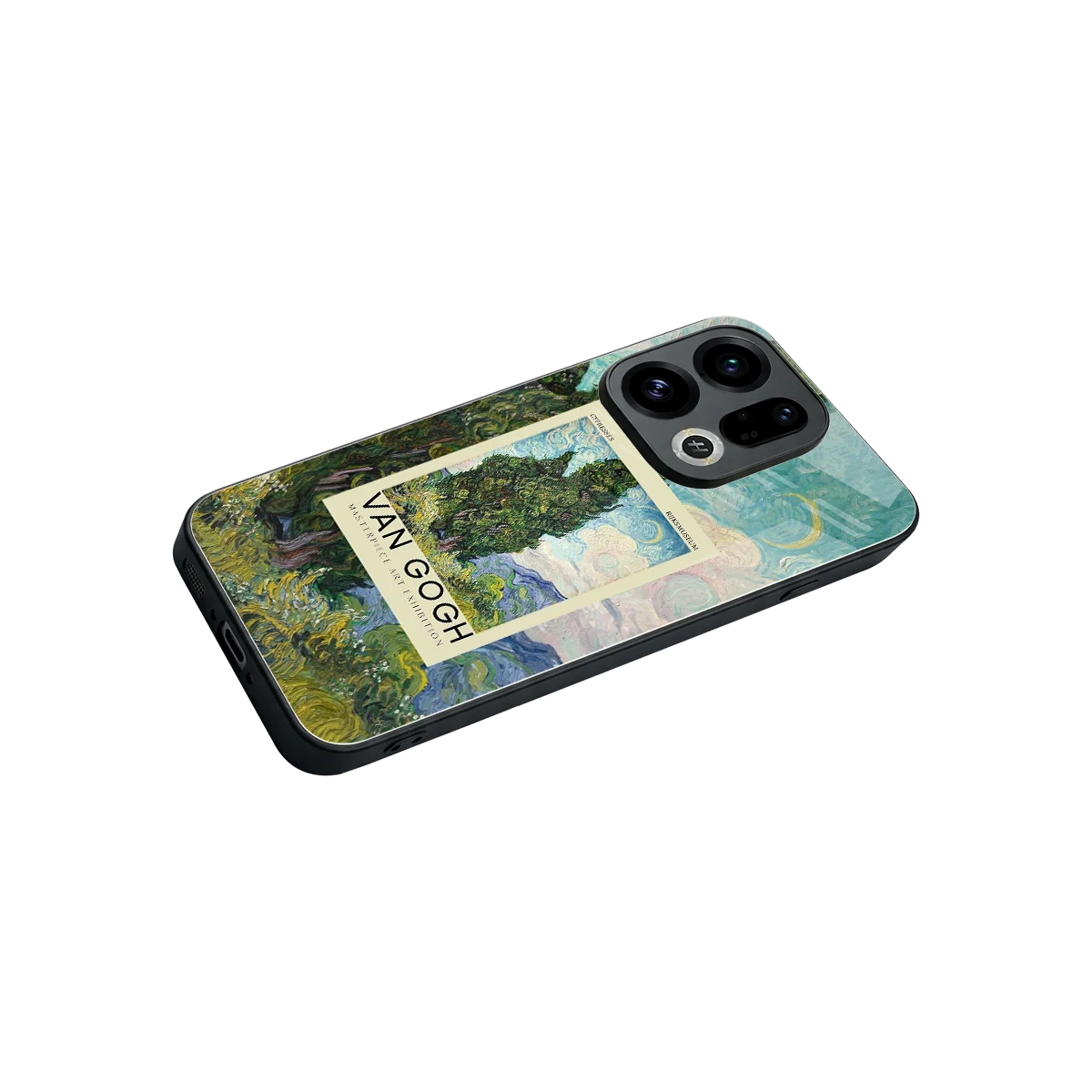 Cypresses stylish phone case for oppo find x9 | glossy glass and slim fit