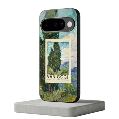 Cypresses google pixel 10 mobile cover | shockproof glass phone case