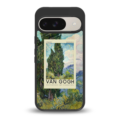 Cypresses back phone cover | glass case for google pixel 9