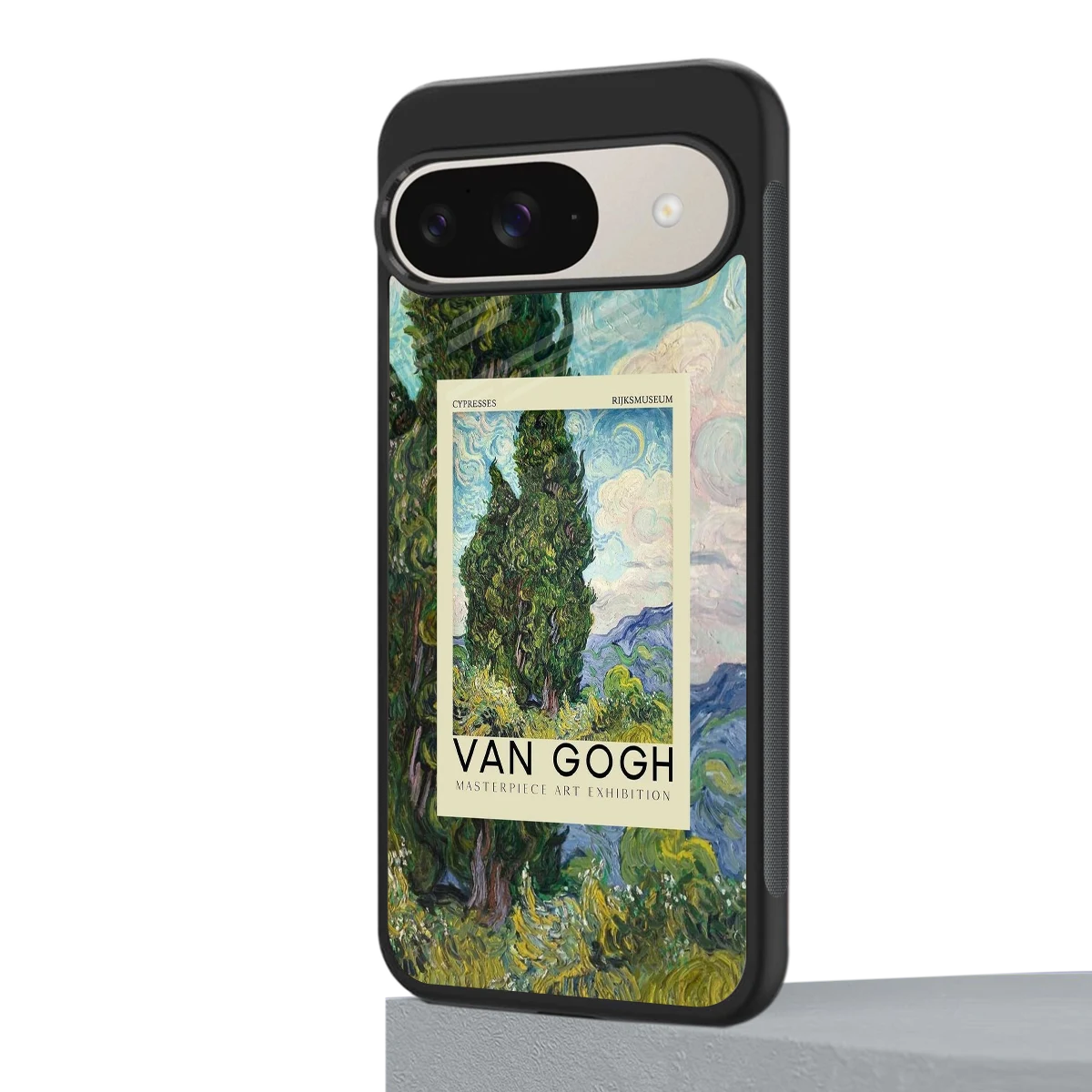 Cypresses google pixel 9 mobile cover | shockproof glass phone case
