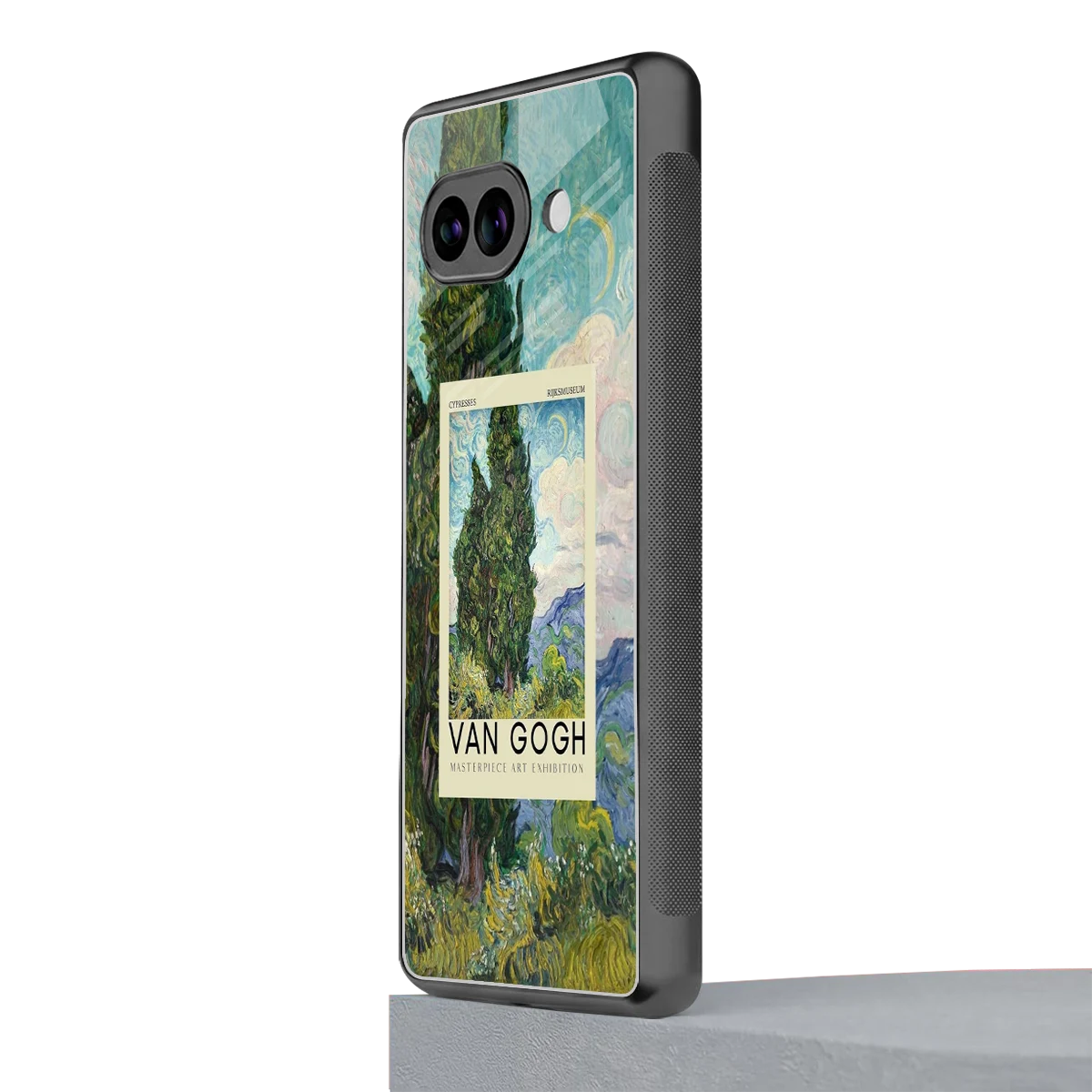 Cypresses google pixel 10a mobile cover | shockproof glass phone case