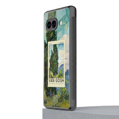 Cypresses google pixel 10a mobile cover | shockproof glass phone case