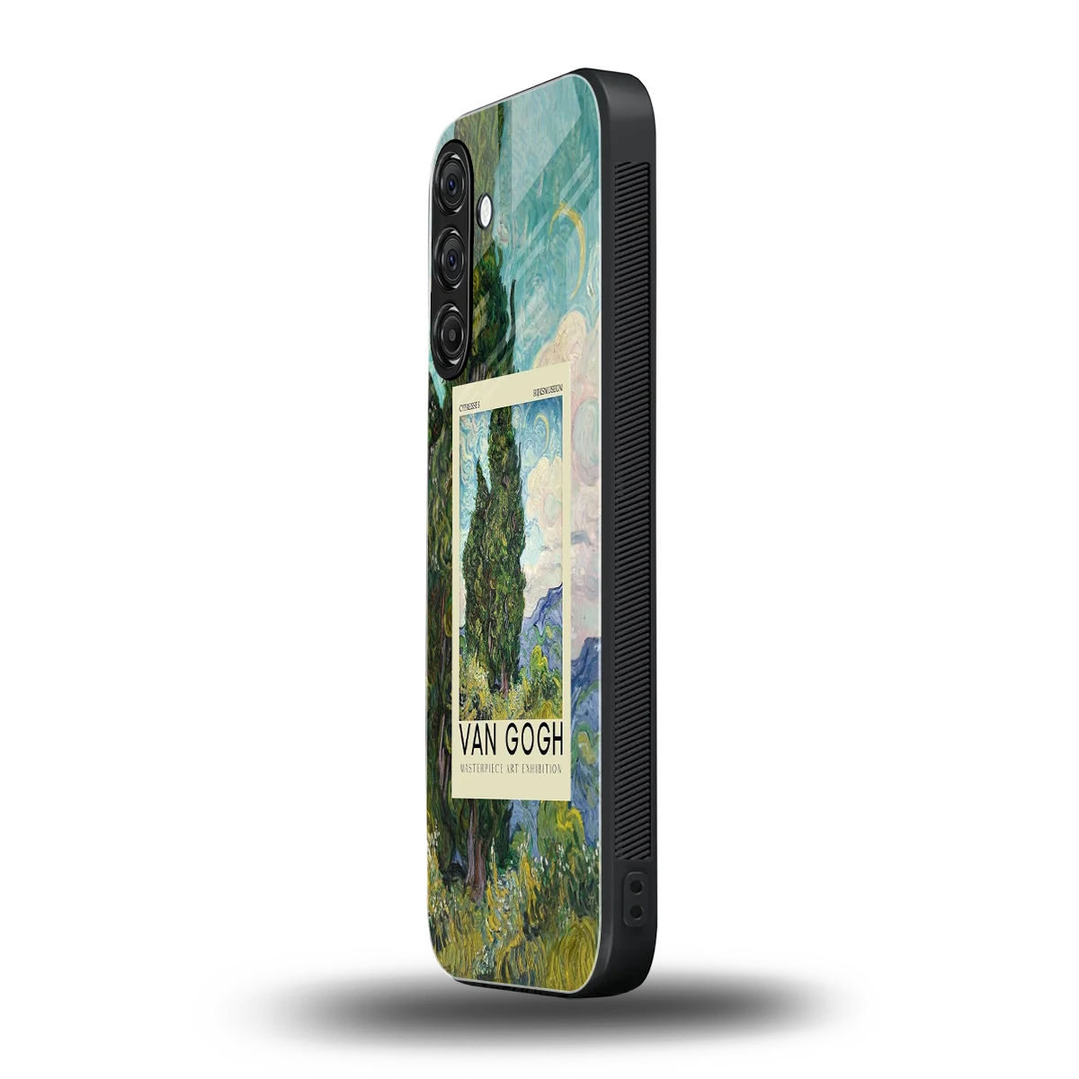 Cypresses samsung galaxy m35 5g mobile cover | shockproof glass phone case