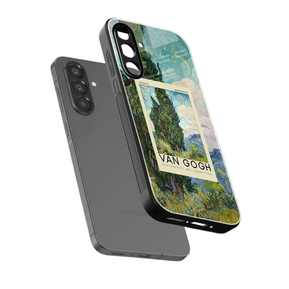 Cypresses sleek samsung galaxy a36 5g cover with tempered glass back and TPU edges