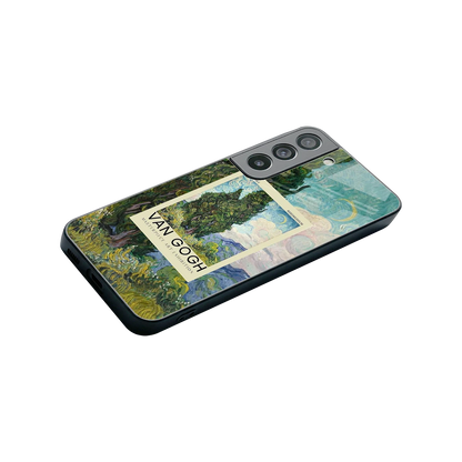 Cypresses stylish phone case for samsung galaxy s22 | glossy glass and slim fit