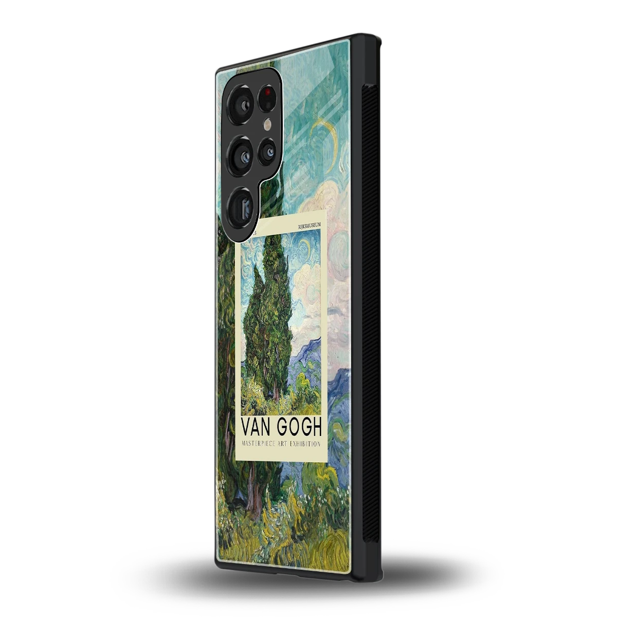 Cypresses samsung galaxy s24 ultra mobile cover | shockproof glass phone case